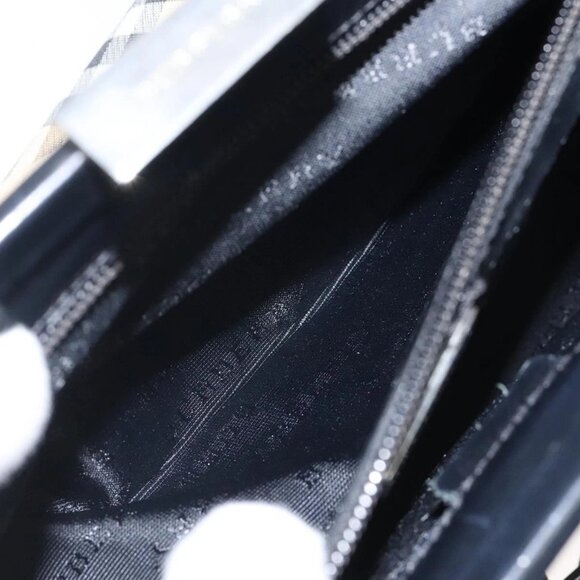 BURBERRY Nova Check Shoulder Bag PVC Beige Auth BA1737 - Picture 13 of 16